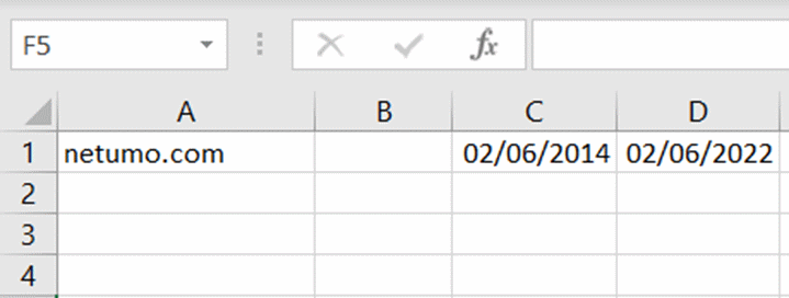 Import Domain Monitors | Netumo Documentation